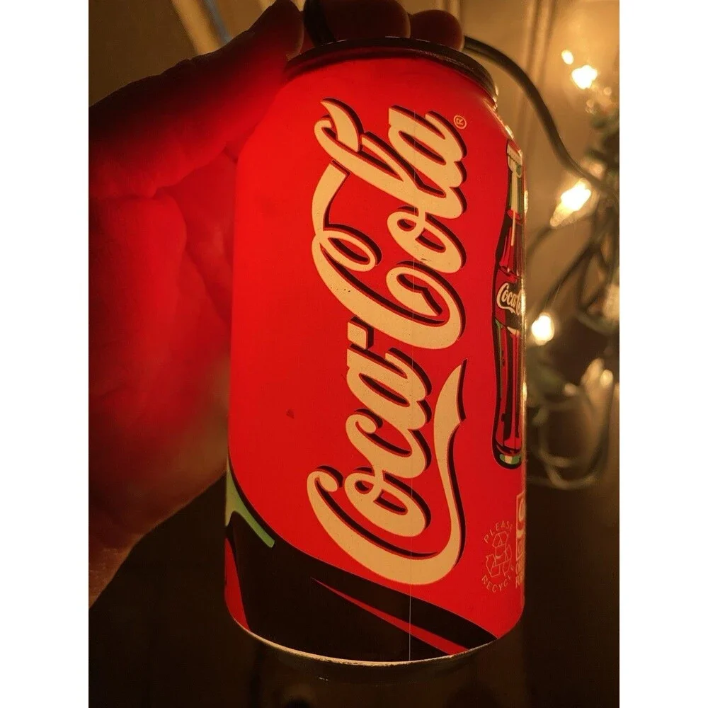 10 Vintage Coca-Cola Blow Mold String Lights Camper Outdoor Advertising w Box